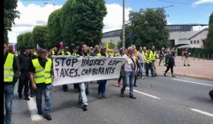 Des Gilets jaunes manifestent à Troyes samedi 8 juin
