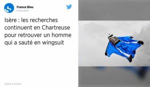 Isère. Un pratiquant de wingsuit porté disparu dans le massif de la Chartreuse