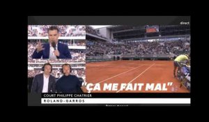 Les commentateurs de France Télé s&#39;énervent de voir des sièges vides pour Nadal-Federer