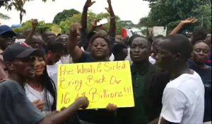 Liberia: des milliers de manifestatants anti-Weah à Monrovia (2)