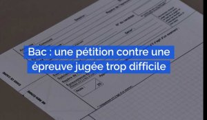 Bac : une pétition pour dénoncer un sujet de français jugé trop difficile