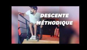 Le tennisman paraplégique Michaël Jeremiasz surprend avec ses vidéos drôles