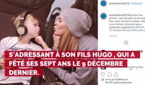 PHOTO. Amélie Neten adresse un touchant message à son fils Hugo : "Je suis très fière de toi"