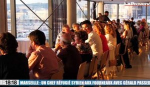 Le 18:18 - Gastronomie : le Marseillais Gérald Passedat aux fourneaux avec un chef réfugié syrien