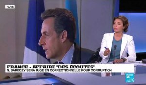 Nicolas Sarkozy sera jugé en correctionnelle pour corruption dans l'affaire "des écoutes"