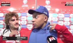 France - Andorre : Kylian Mbappé agacé par un adversaire en zone mixte (Vidéo)