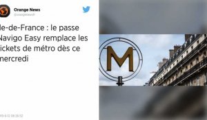 Paris. Les tickets de métro vont disparaître, place au pass Navigo Easy