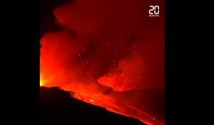 Italie: Le volcan Etna s'est réveillé 