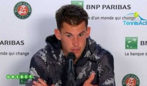 Roland-Garros 2019 - Dominic Thiem :  "C'est mon meilleur match à Roland-Garros jusqu'ici"
