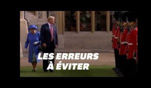Trump et la Reine Elizabeth II: les erreurs de protocole qu&#39;il devra (cette fois) éviter