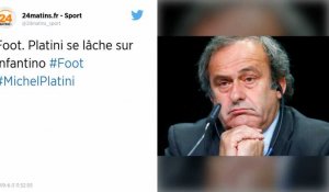Football. « Il n'a aucune légitimité » : Michel Platini critique Gianni Infantino, le président de la FIFA