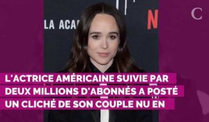 Ellen Page fête le mois des fiertés en posant nue avec sa femme