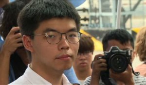 Hong Kong: le militant prodémocratie Joshua Wong sort de prison