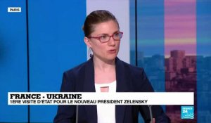 France-Ukraine : le nouveau président Zelensky reçu à l'Elysée