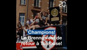 Le Stade Toulousain champion de France ! Revivez en images le retour du Brennus à Toulouse