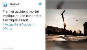 Fauché par un camion à Paris, un jeune homme en trottinette électrique décède
