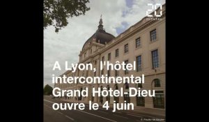 Lyon; Découvrez l'hôtel Intercontinental qui s'apprête à ouvrir au sein du Grand Hôtel-Dieu à Lyon