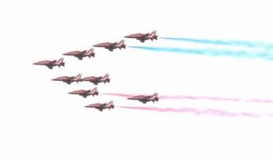 75e anniversaire du Jour J : parade aérienne à Portsmouth
