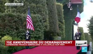Célébrations du D-Day : de Obama à Trump, changement d'ambiance