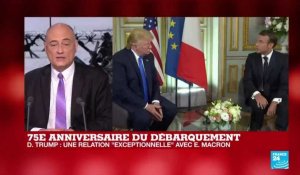 D-Day : Trump assure que ses relations avec Macron sont "exceptionnelles"