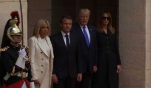 D-Day: Trump et Macron arrivent à la préfecture de Caen