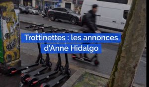 Paris : Anne Hidalgo interdit les trottinettes de stationnement sur les trottoirs