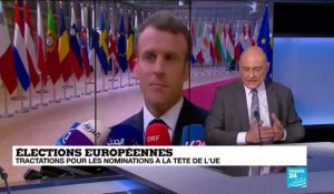 "La France entend peser sur les nominations à la tête de l'Union européenne"
