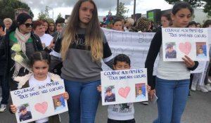Enfants fauchés à Lorient. 2 000 personnes pour la marche blanche