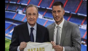Eden Hazard officiellement présenté au Real Madrid
