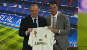 Football/Real Madrid: présentation officielle d'Eden Hazard