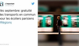 Les transports deviennent gratuits pour les 160 000 enfants parisiens de 4 à 11 ans
