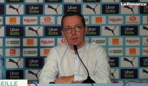 Mercato OM : Eyraud "optimiste sur l'arrivée de Benedetto dans les jours qui viennent"
