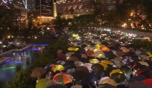 Hong Kong: des banquiers se rassemblent pour soutenir la contestation