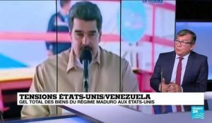 Trump gèle les biens du gouvernement vénézuélien aux Etats-Unis