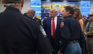 Visite millimétrée mais critiquée de Trump à El Paso