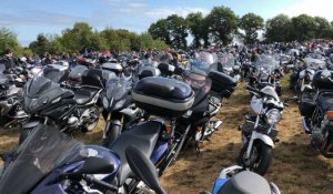 Il y avait foule pour la bénédiction des motos et motards de la Madone de Porcaro