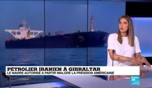 Le pétrolier iranien à Gibraltar autorisé à partir malgré la pression américaine