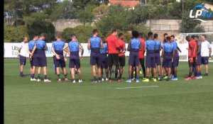 Plusieurs Olympiens fêtés à l'entraînement