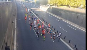 Le départ du semi-marathon de Lille 2019