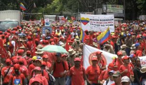 Manifestation à Caracas contre l'impérialisme américain