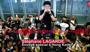 Hong Kong : le jeune militant Joshua Wong arrêté