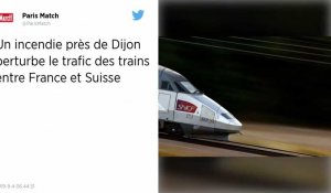 Incendie près de Dijon : Le trafic des trains a repris dans l'Est