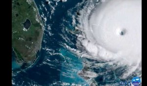 Images satellite : l'ouragan Dorian frappe les îles Abacos, dans le nord-ouest des Bahamas