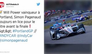 IndyCar : Will Power s'impose à Portland, Josef Newgarden se rapproche du titre