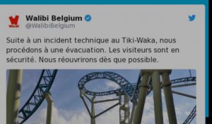 Un incident technique a nécessité l'évacuation des utilisateurs du Tiki Waka à Walibi