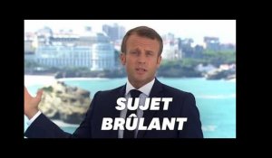 Macron veut que le G7 soit une réponse à &quot;l&#39;appel de l'océan et de la forêt qui brûle&quot;