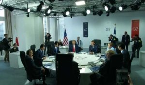 G7: les dirigeants autour de la table au 2e jour du sommet