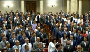 Kiev : le nouveau Parlement ukrainien prend ses fonctions