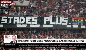 Ligue 1 : OGC Nice - OM interrompu à cause de banderoles homophobes (vidéo)