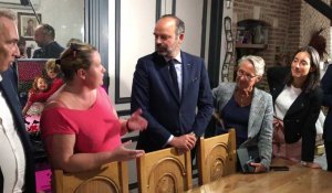Roubaix : le Premier Ministre Edouard Philippe découvre le zéro déchet expliqué par une famille